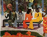Paul Gauguin Famous Paintings - The Market
